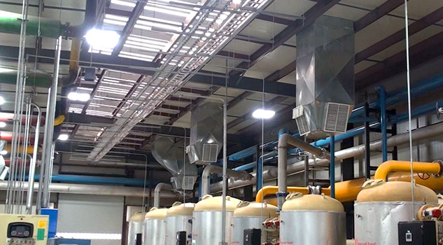natural cooling for the glass industry