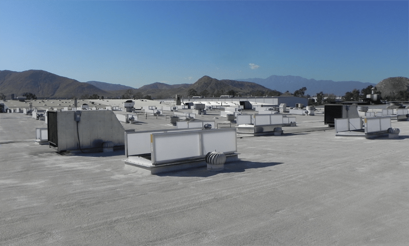 low-profile vents on roof