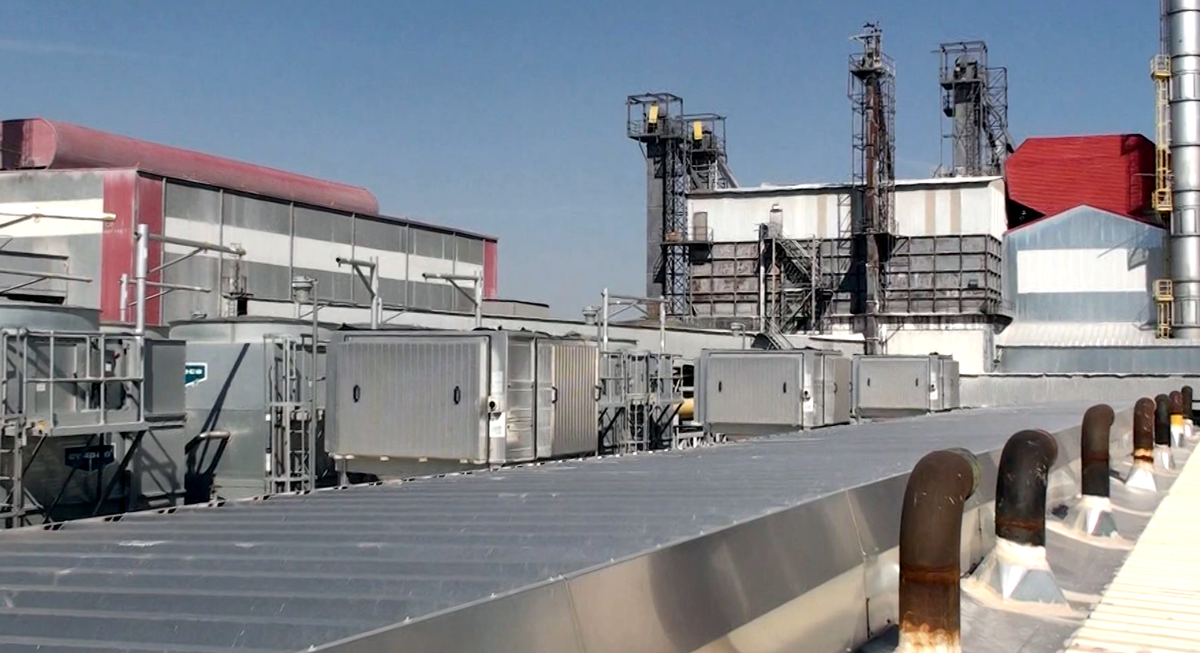 natural ventilator and natural cooling units + glass-mfg