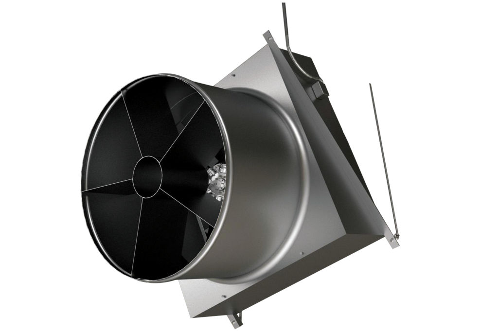 New Powered Ventilation Products, JetStream hanging air circulating fan