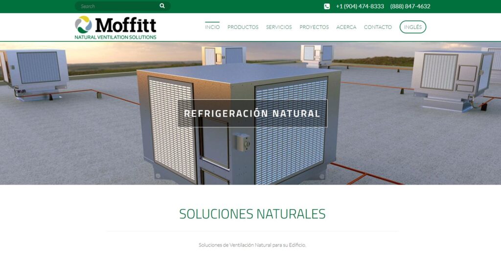natural industrial ventilation in Mexico